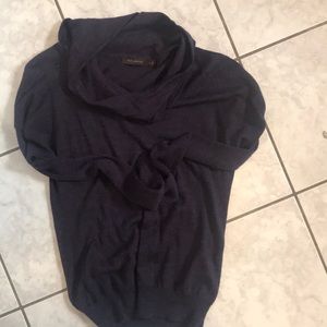Dark purple sweater